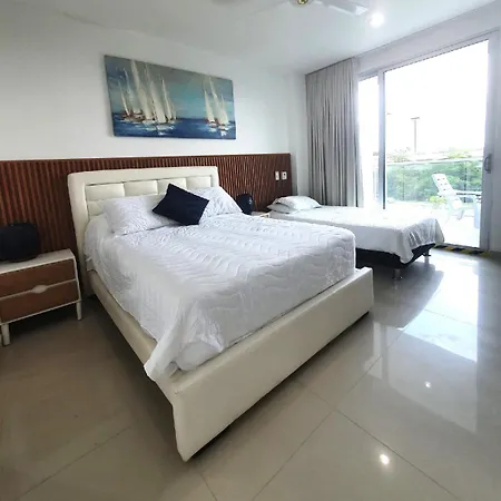 Espectacular Morros Epic Cartagena, Acceso Directo A La Playa Apartamento Cartagena