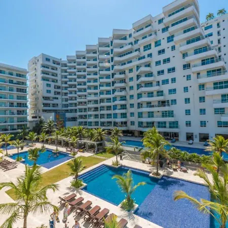 Apartamento Espectacular Morros Epic Cartagena, Acceso Directo A La Playa